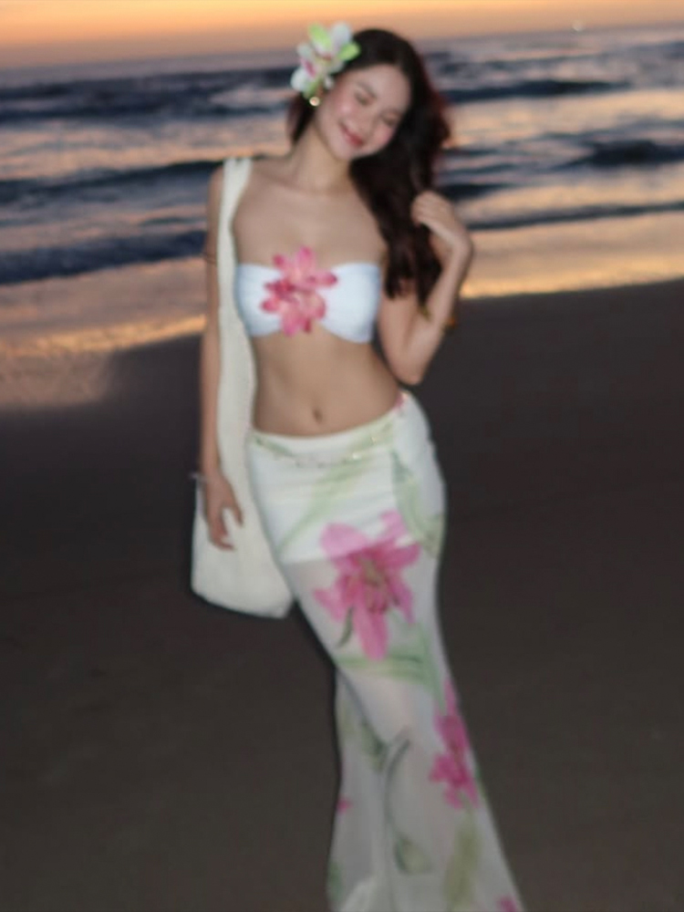 Summer Clothing Vacation - Nibber Pretty Women Two-Piece Set 3d