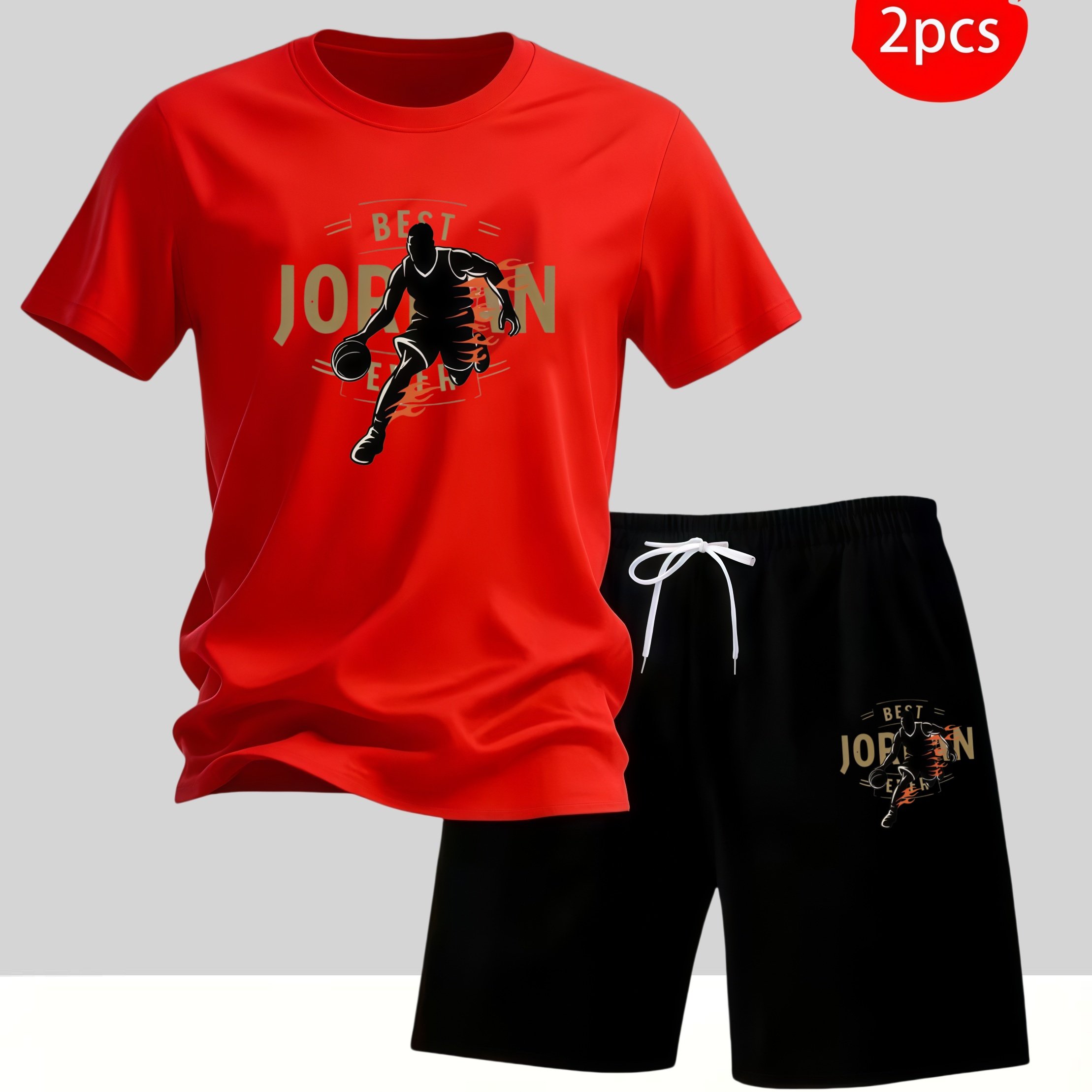 2026 Summer Men's Set Urban Ca - Summer Clothing Outfits 评论和价格
