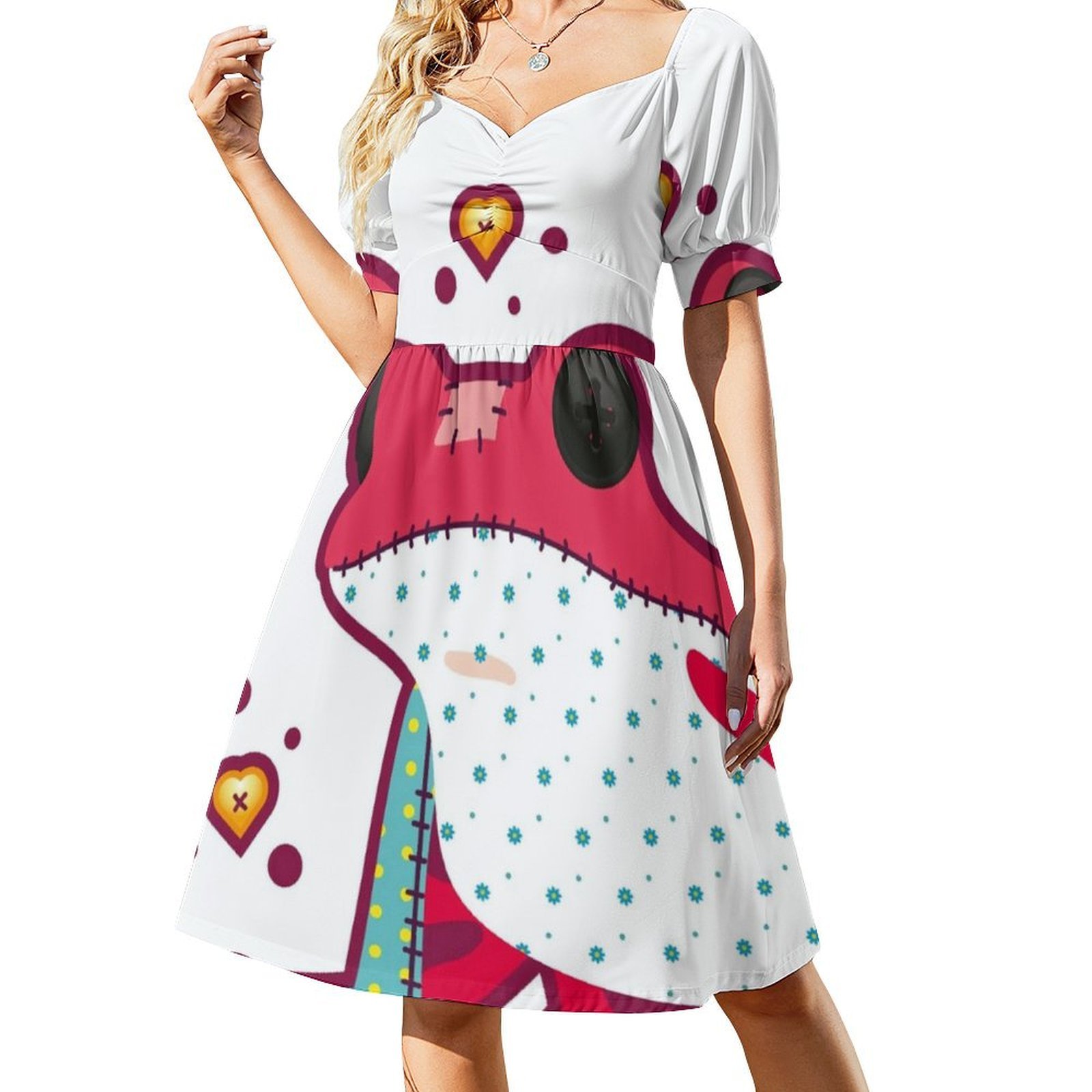 Ragdoll Frog Bohemian Sleevele - Summer Clothing Vacation 评论和价格