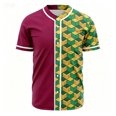 Short Sleeved Baseball Shirt,  - Summer Japanese Clothing 评论和价格