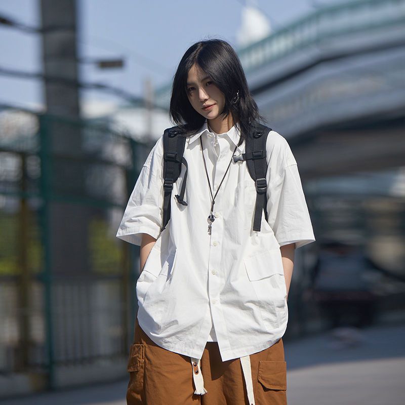 Summer Short Sleeve Button Up  - Summer Clothing Essentials Women 评论和价格