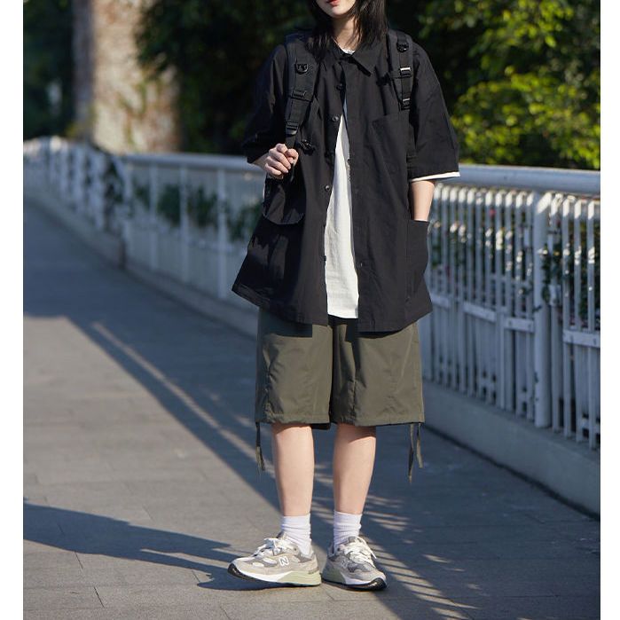 Summer Short Sleeve Button Up  - Summer Clothing Essentials Women 评论和价格