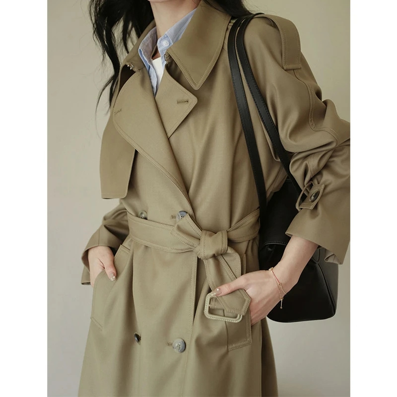 2025 Autumn Women's Trench Coa - Summer Clothing Women Over 50 评论和价格