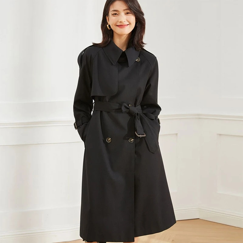2025 Autumn Women's Trench Coa - Summer Clothing Women Over 50 评论和价格