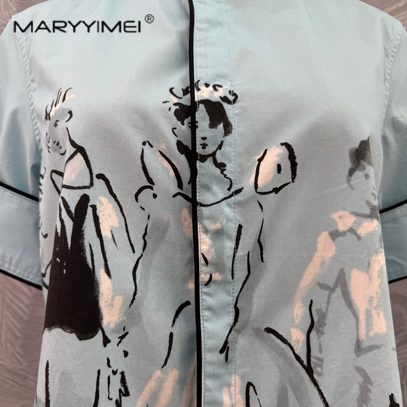MARYYIMEI Fashion printed wome - Summer Edit Clothing 评论和价格