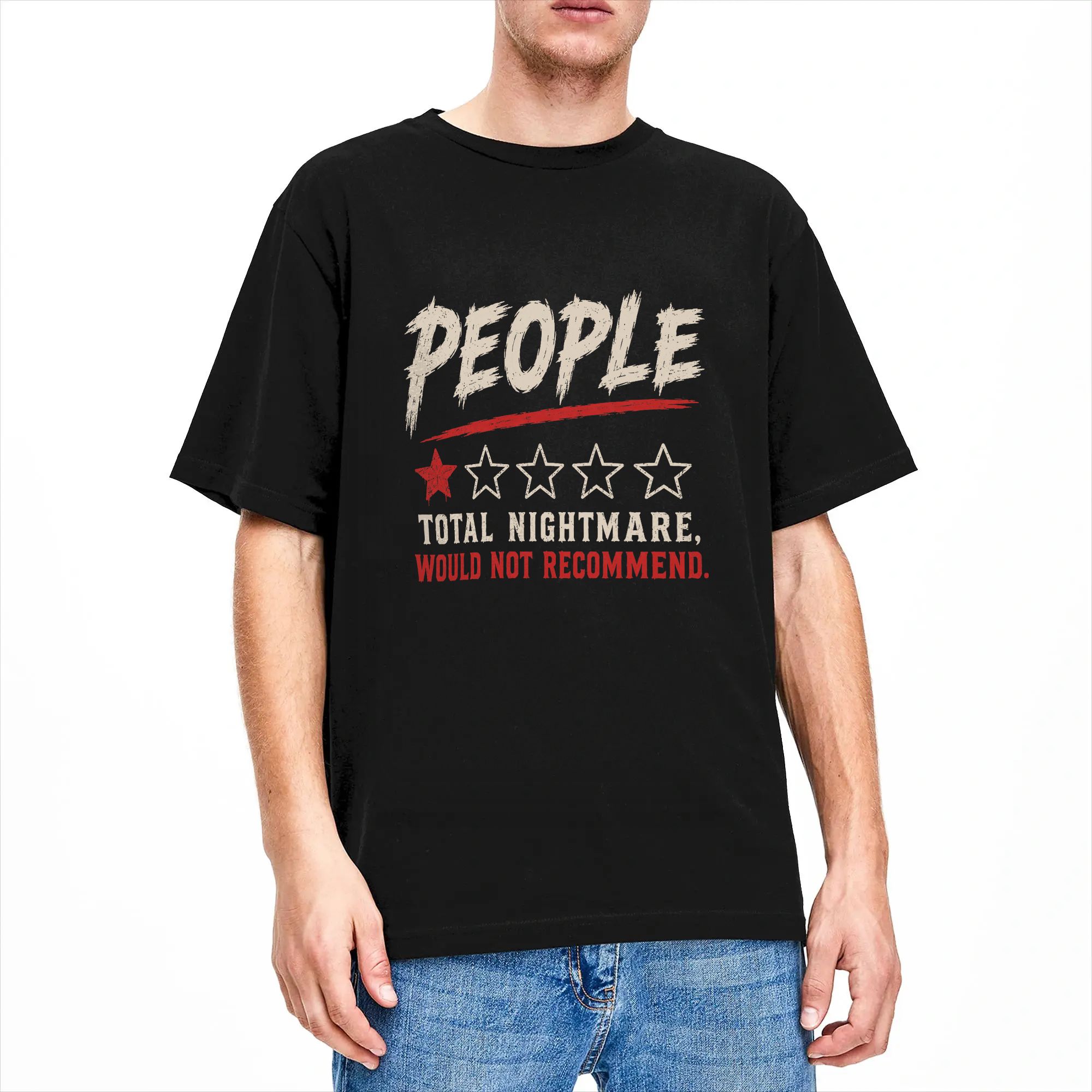 Men Women's T-Shirt People One - Summer Clothing Reviews 评论和价格