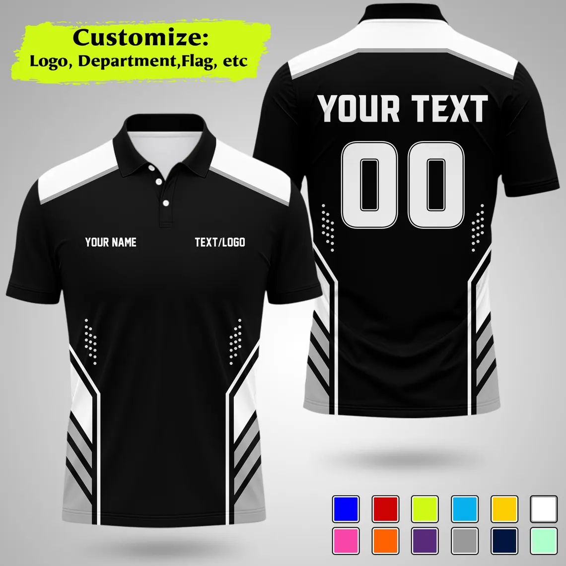 New Personalized Team Polo Shi - Summer Clothing Name 评论和价格
