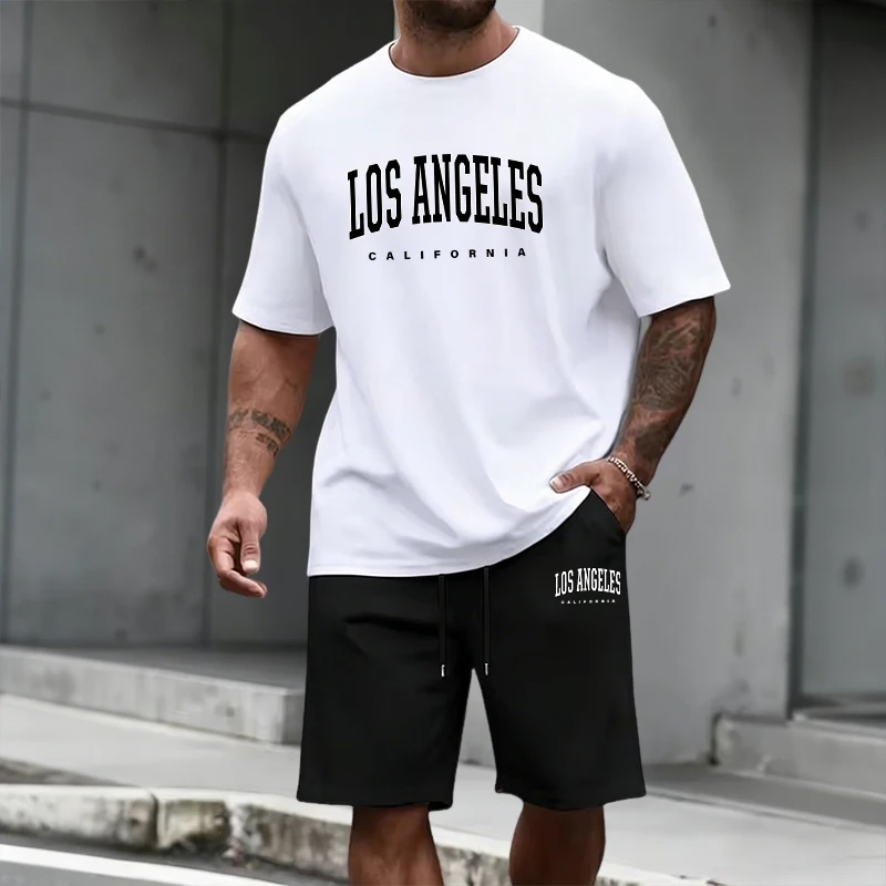 Men's Tracksuit Short Sleeve T - Summer Clothing Outfits 评论和价格