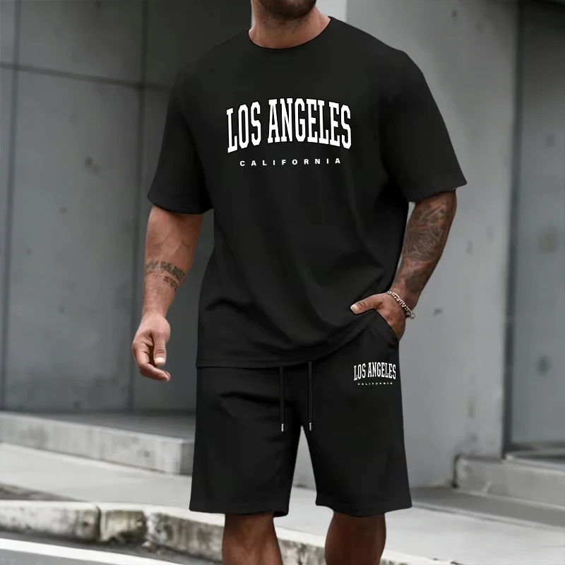 Men's Tracksuit Short Sleeve T - Summer Clothing Outfits 评论和价格