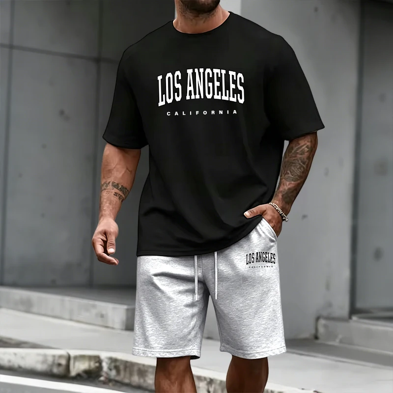 Men's Tracksuit Short Sleeve T - Summer Clothing Outfits 评论和价格