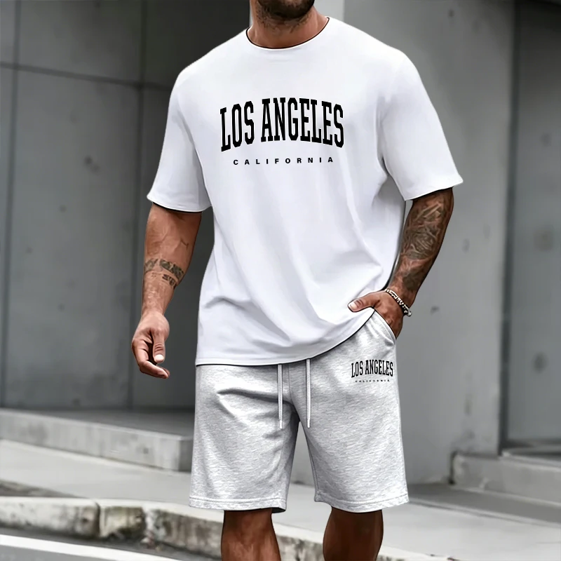 Men's Tracksuit Short Sleeve T - Summer Clothing Outfits 评论和价格