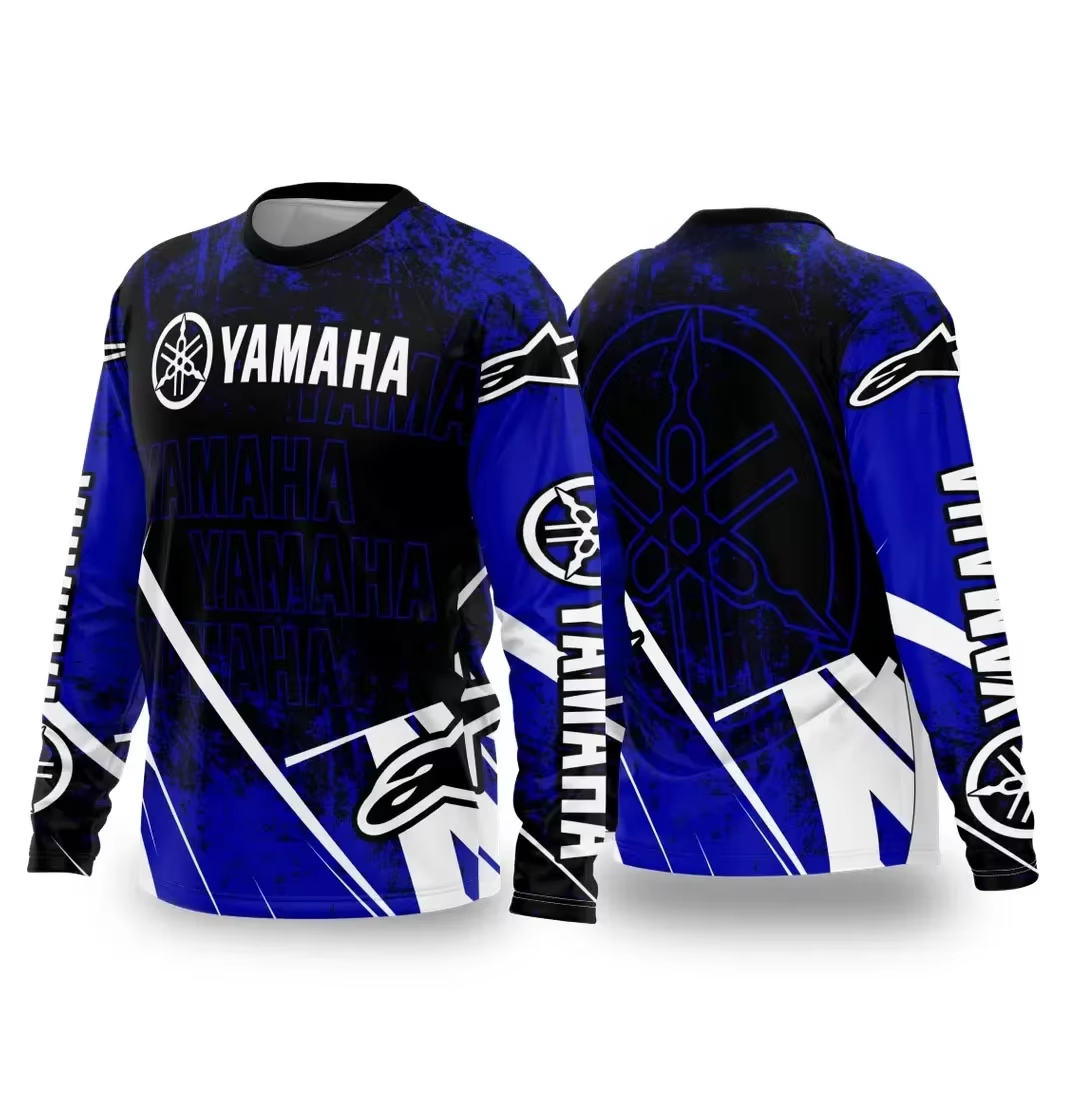 Summer Hot YAMAHA Men Women Mo - Summer Clothing Motorcycle 评论和价格