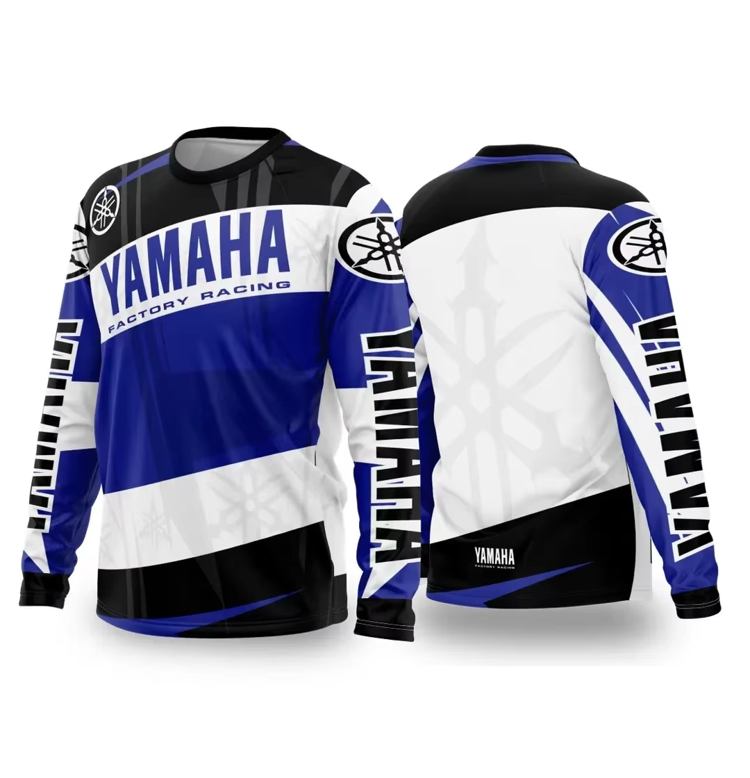 Summer Hot YAMAHA Men Women Mo - Summer Clothing Motorcycle 评论和价格