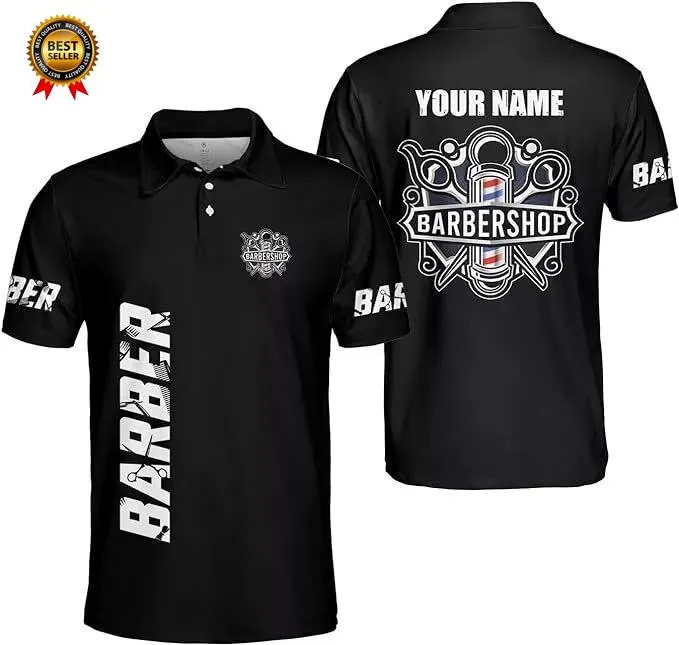 2025 Barber Short Sleeve Polo  - Summer Clothing Name 评论和价格