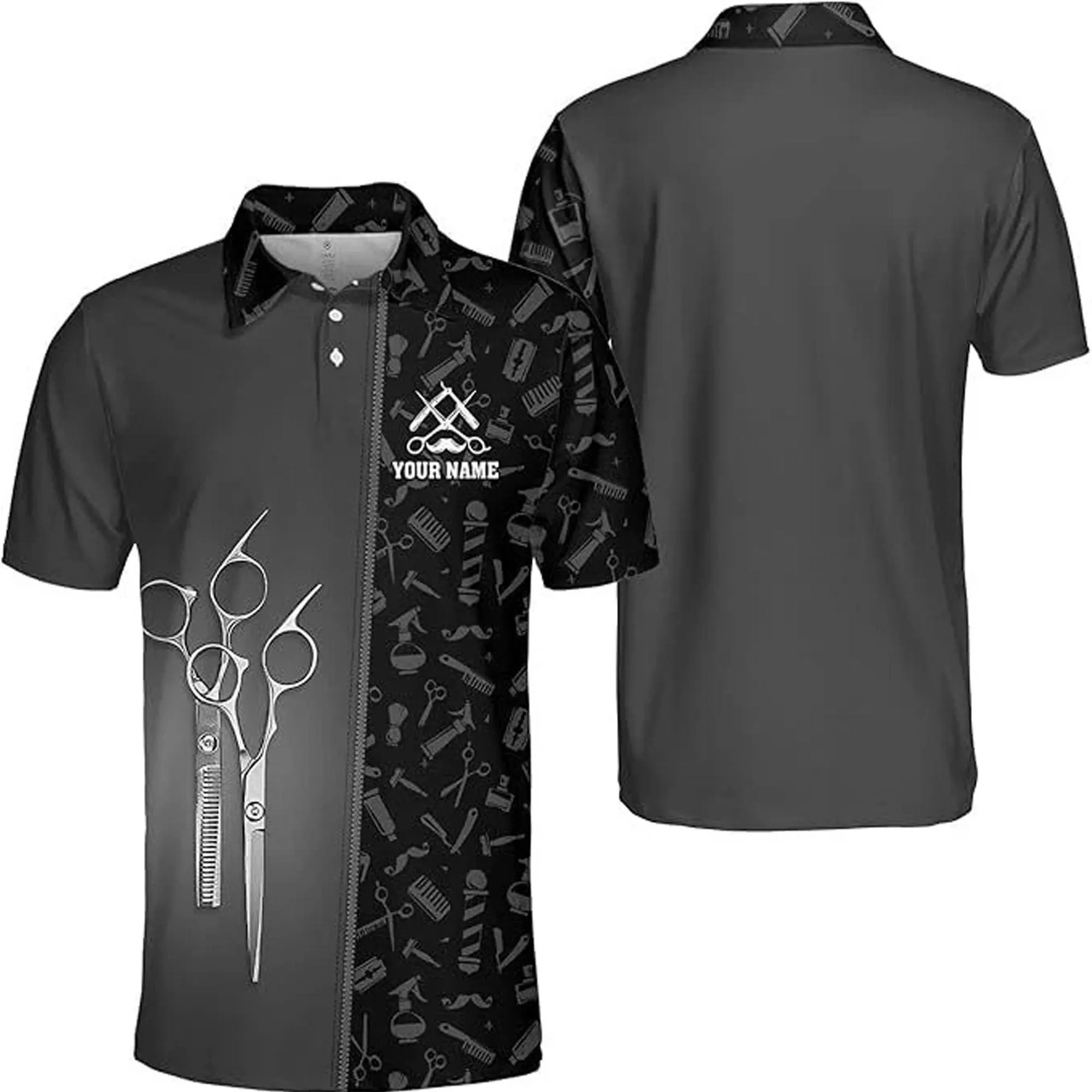 2025 Barber Short Sleeve Polo  - Summer Clothing Name 评论和价格