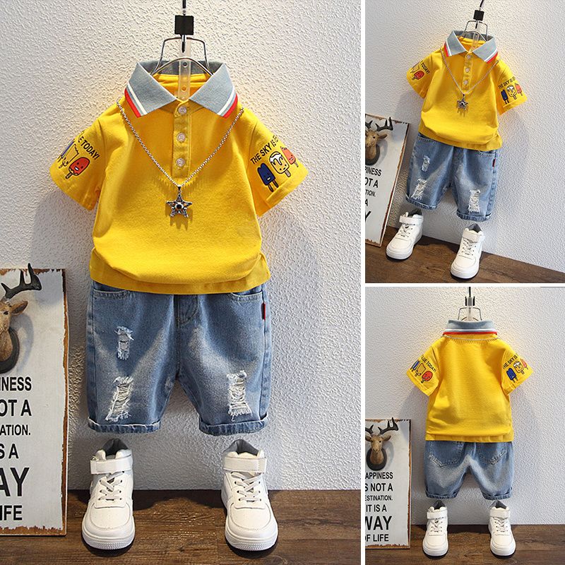 Boys 2025 Summer Outfit T-Shir - Summer Clothing Reviews 评论和价格