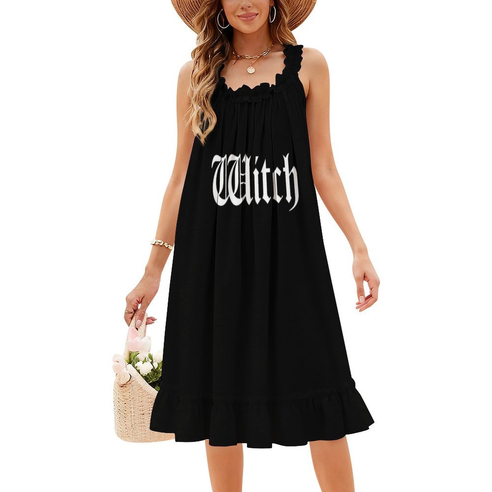 Witch Bohemian Sleeveless Dres - Summer Clothing Vacation 评论和价格