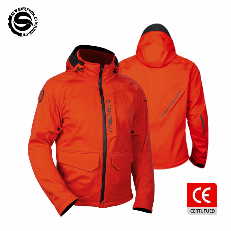 SFK Orange Motorcycle Jacket M - Summer Clothing Motorcycle 评论和价格