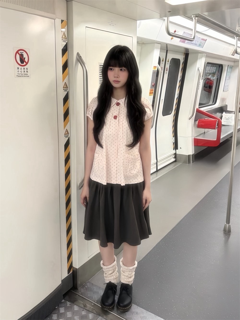 Summer Vintage Polka Dot Short - Summer Japanese Clothing 评论和价格
