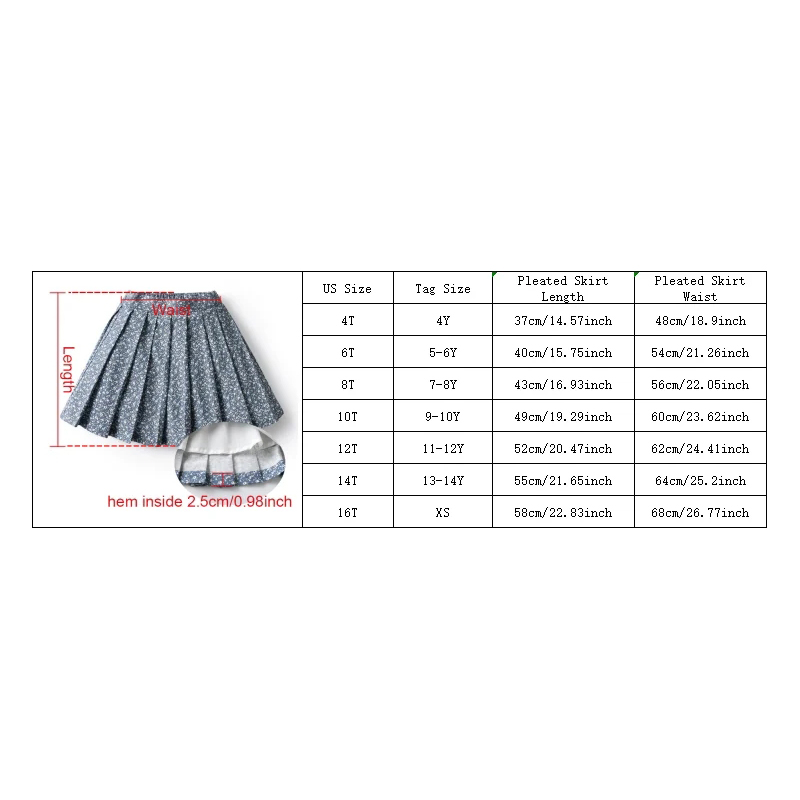 Princess Pleated Skirts for Ki - Summer Clothing Boutiques 评论和价格