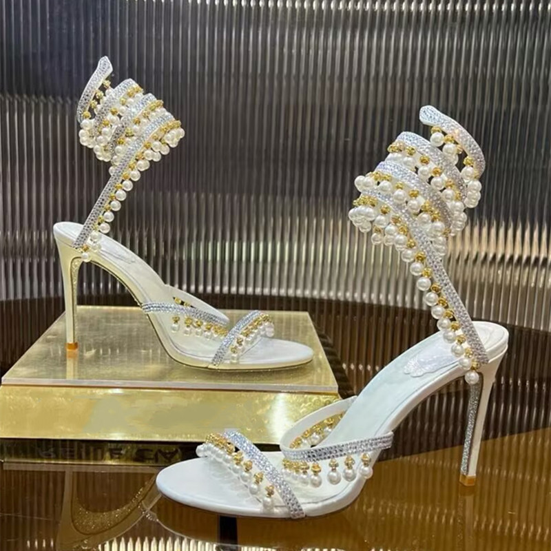 Luxury Rhinestones Pearls Tass - Summer Clothing Elegant 评论和价格