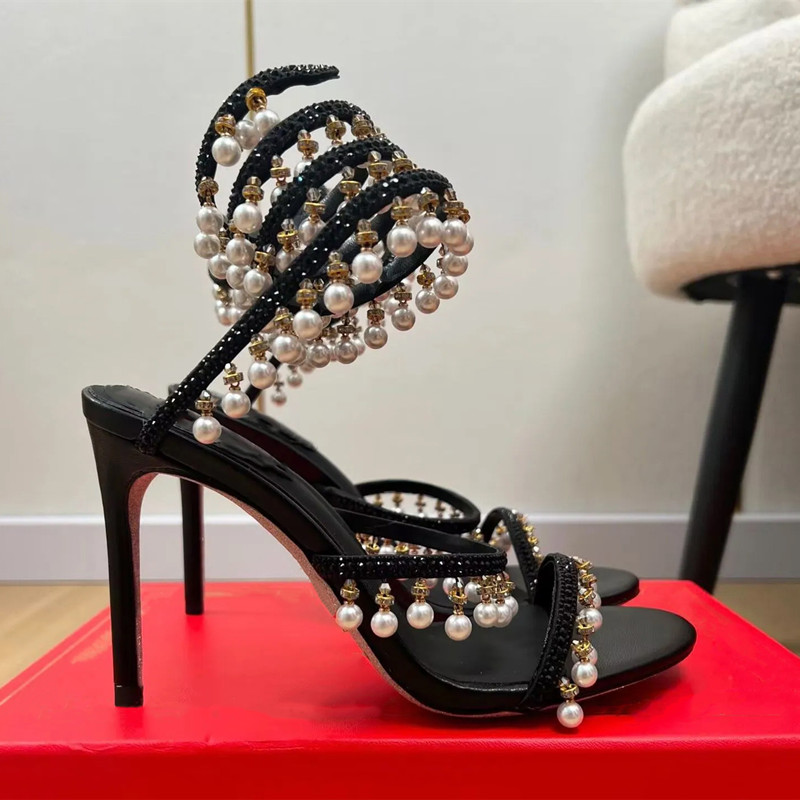 Luxury Rhinestones Pearls Tass - Summer Clothing Elegant 评论和价格