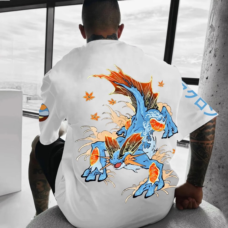 Pokémon Co-branded Print T-shi - Summer Clothing Trends 2025 评论和价格