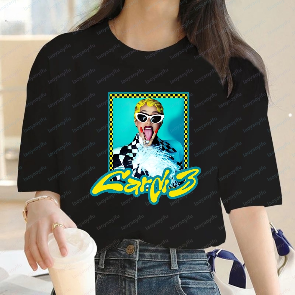 Rapper Cardi B's Korean-style  - Summer Clothing Reviews 评论和价格