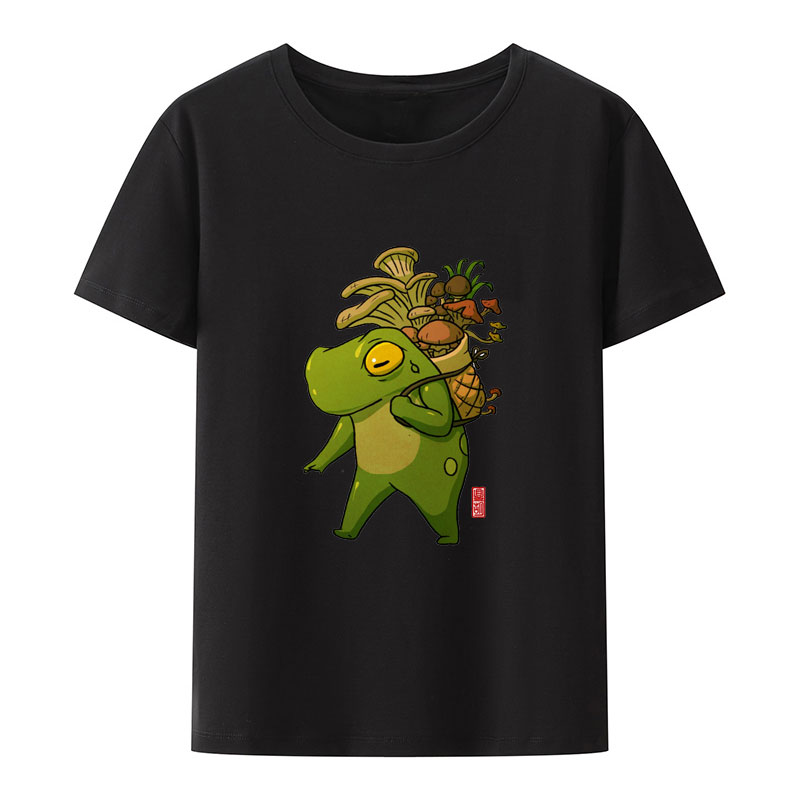 Cute Frog Making Origami Artwo - Summer Clothing Essentials Women 评论和价格