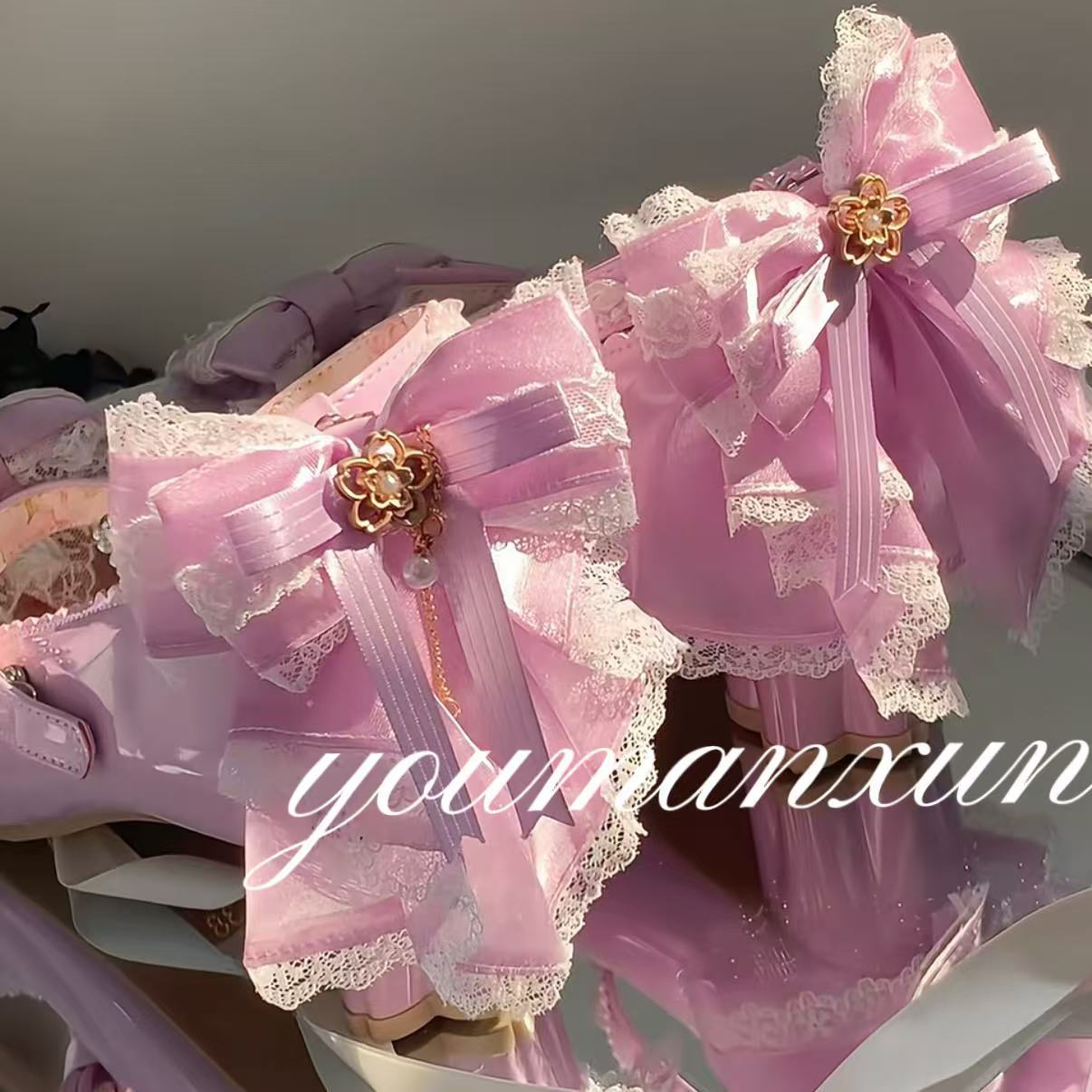 LEOSOXS Bowknot Lace Princess  - Summer Japanese Clothing 评论和价格