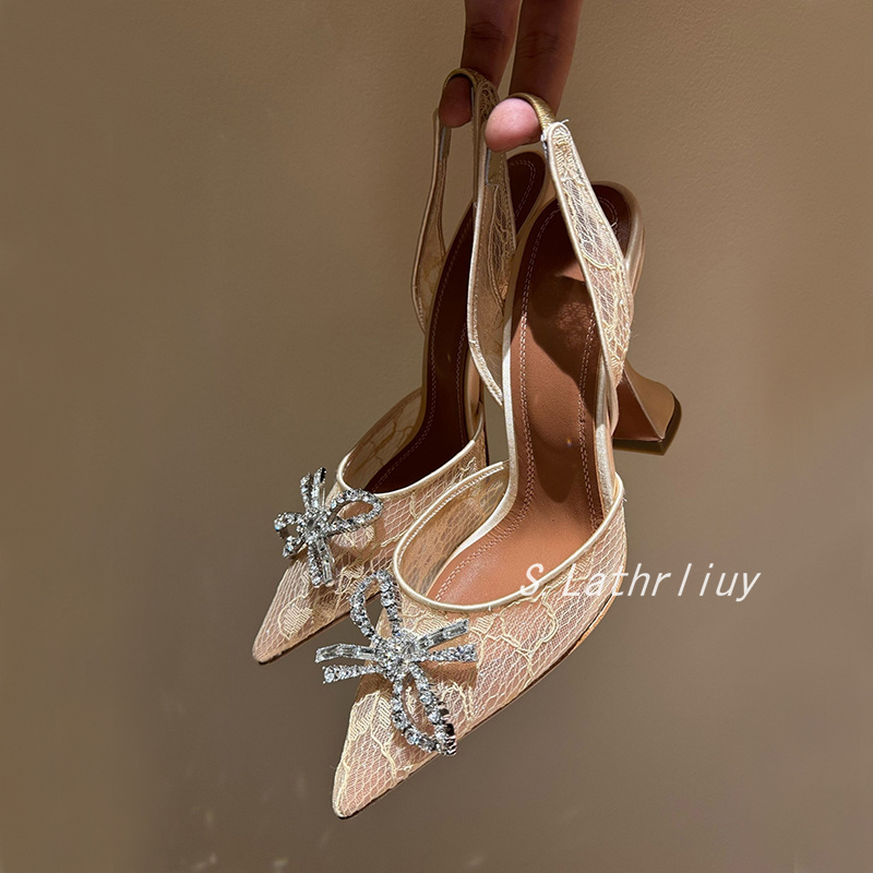Sandals Rhinestone Flower Poin - Summer Clothing Elegant 评论和价格